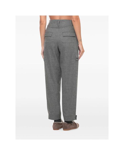 Peserico Gray Trousers