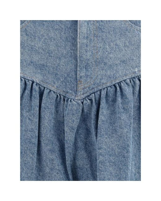 Ganni Blue Skirts