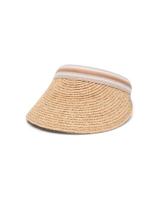 Helen Kaminski Natural Bianca Visor Hat