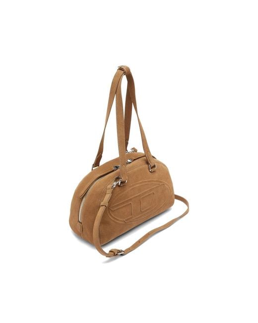 DIESEL Brown Neutrals Tote Bags