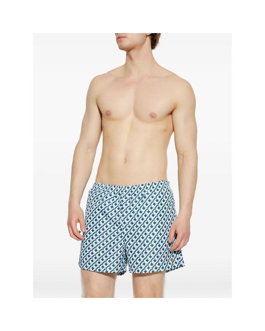 Casablanca Blue Beachwear for men