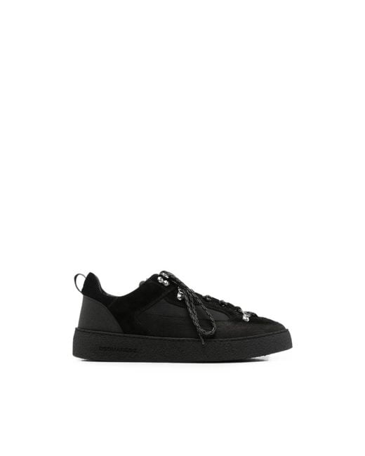 DSquared² Black Trainers for men