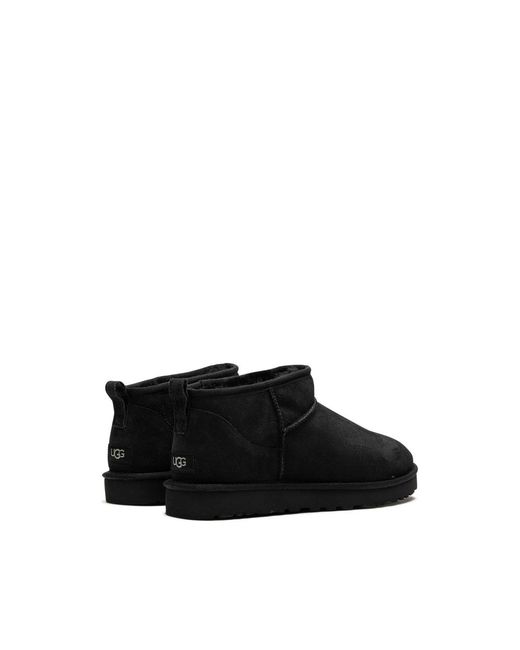 Ugg Black Classic Ultra Mini Boot for men