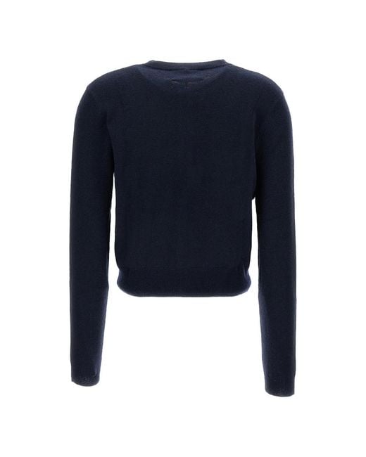 Lisa Yang Blue Buttoned Cardigan