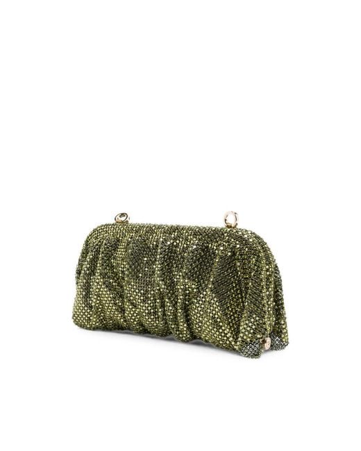Benedetta Bruzziches Green Venus Clutch Bag