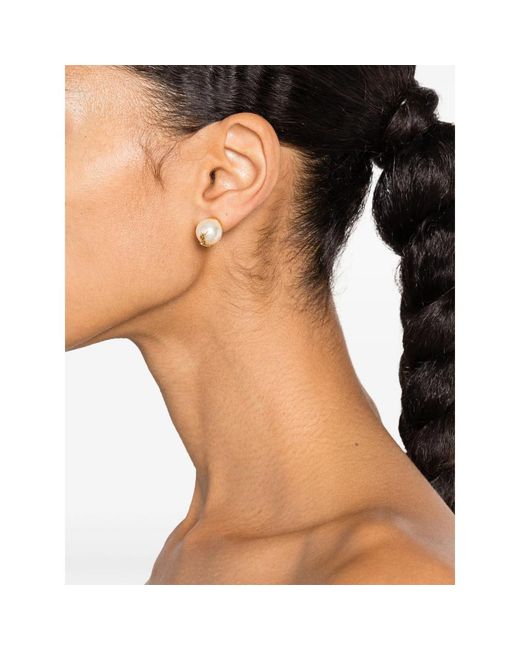 Saint Laurent Metallic Earrings