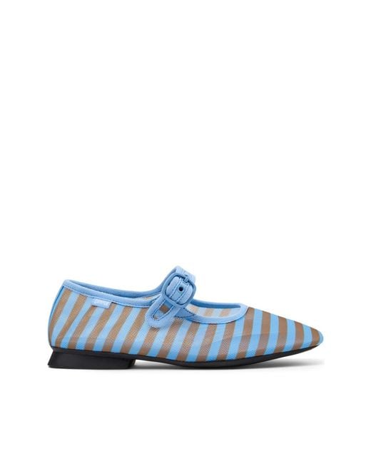 Camper Blue Ballet Flats