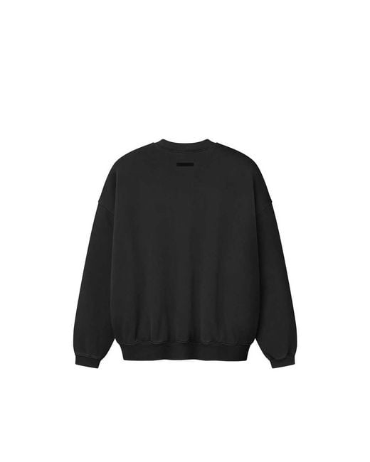 Fear Of God Black Training 90S Logo Sweatshirt for men