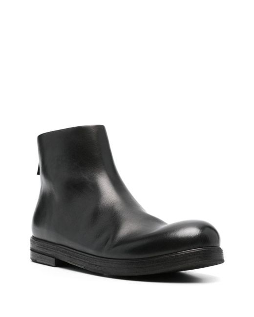 Marsèll Black Zucca Zeppa Zip-Up Boots for men