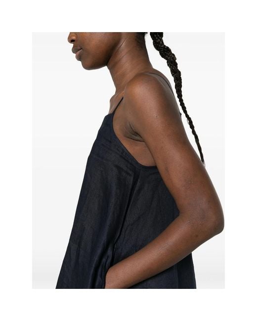 Bondi Born Black Leiden Square-Neck Mini Dress