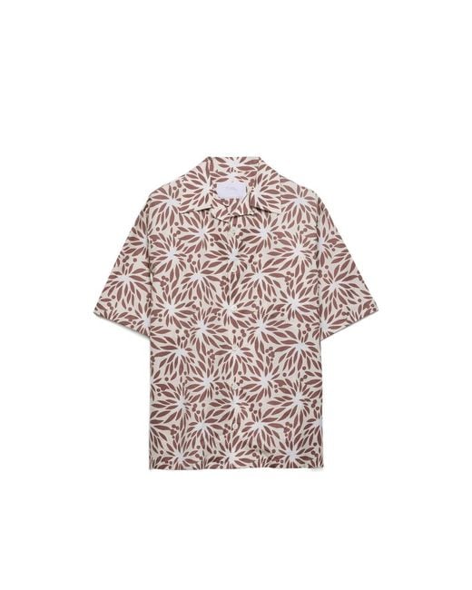 Prada Natural Neutrals Shirts for men