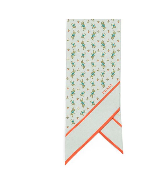 Prada Green Scarves
