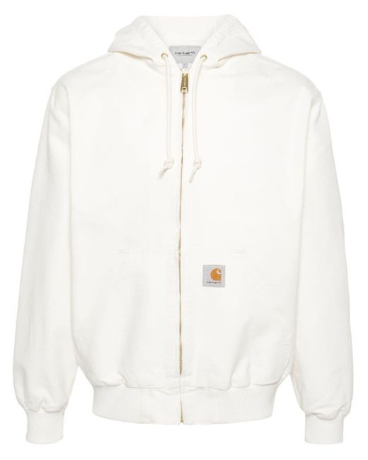Carhartt White Active Organic Cotton Jacket for men