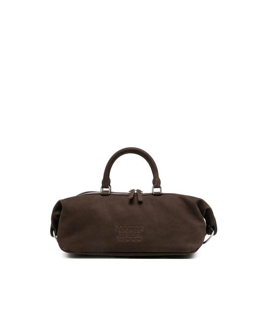 MARGE SHERWOOD Brown Dumpling Ew Shoulder Bag