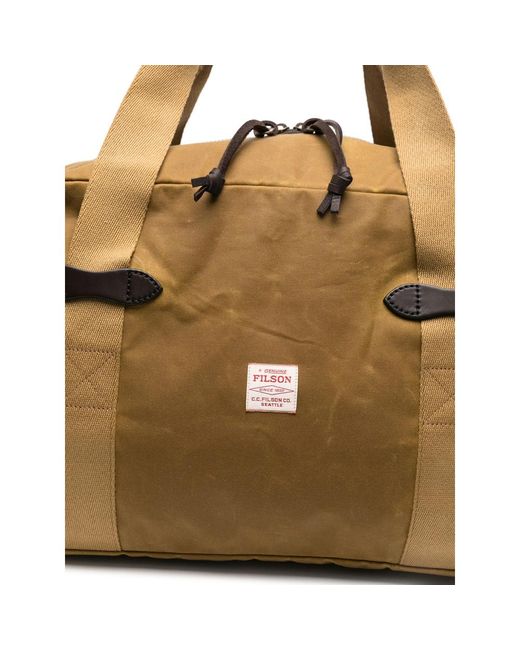 Filson Metallic Medium Canvas Duffle Bag for men