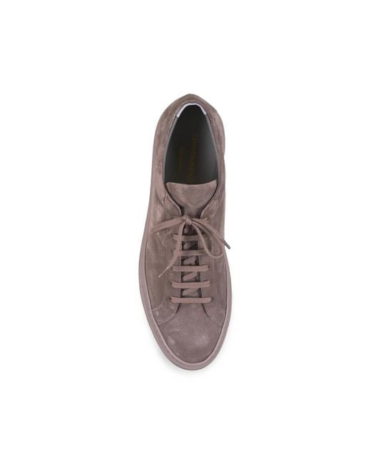 Common Projects Multicolor Achilles Suede Sneakers for men