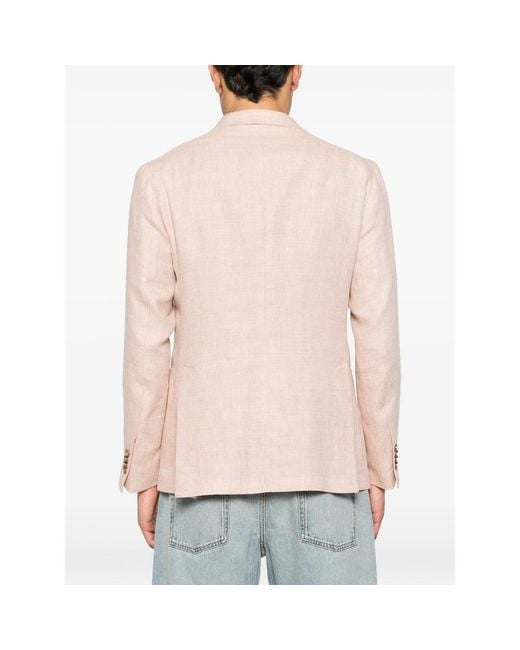 Tagliatore Pink Jacket for men