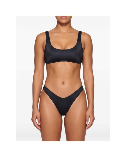VENUJA Black Stretch-Design Bikini