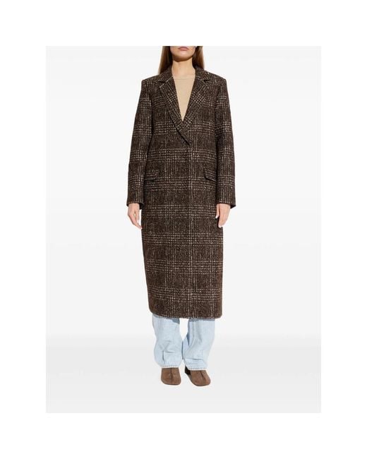 IRO Brown Iglia Bouclé Coat
