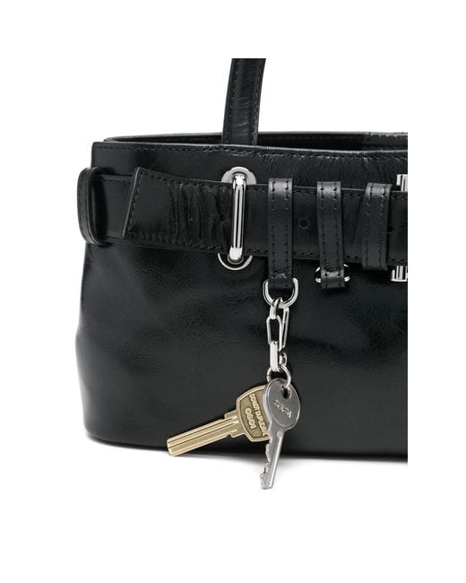 OSOI Black Mini Brocle Shoulder Bag