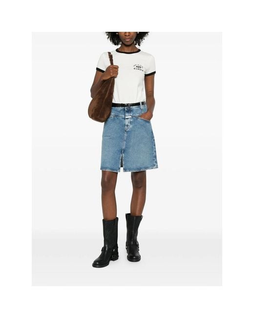 Closed Blue Skirts