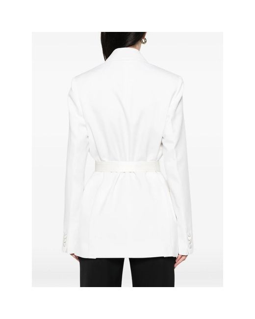 Victoria Beckham White Jackets