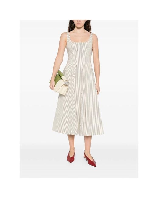 Staud Dresses White, Black