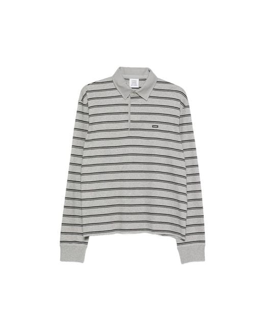 Vetements Gray Polo Shirts for men