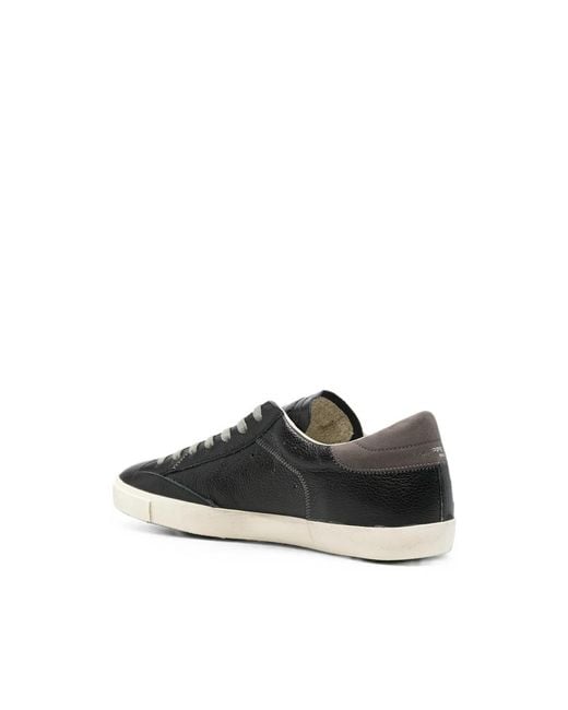 Philippe Model Black Sneakers for men