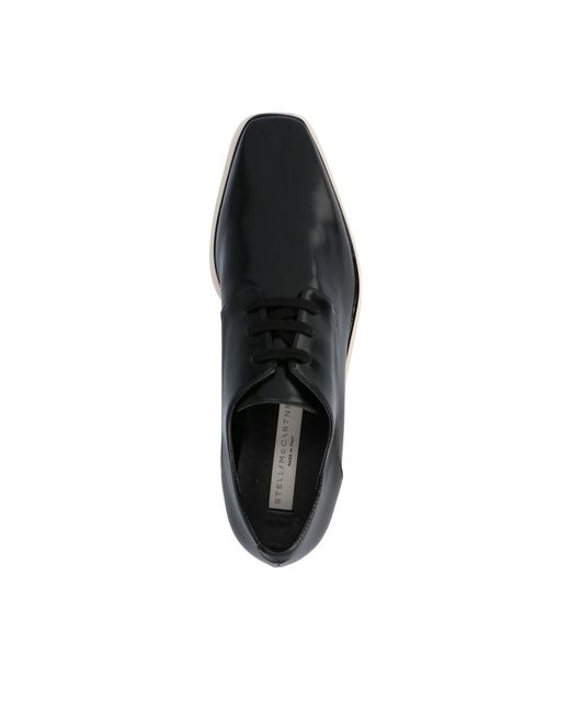 Stella McCartney Black Derby & Oxford Shoes