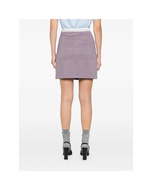 Marni Purple Skirt