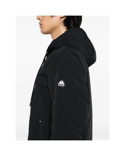 Moose Knuckles Black Outerwears for men