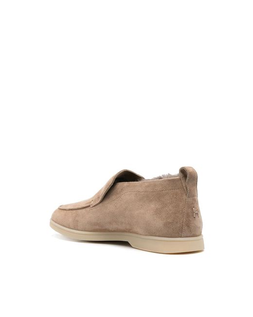 Henderson Natural Felix Suede Loafers for men