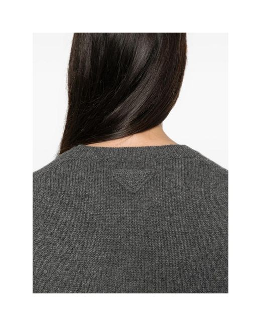 Prada Gray Knitwear