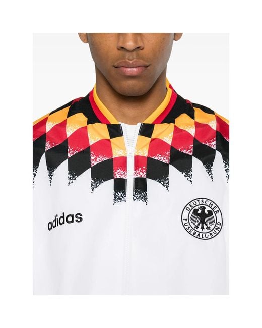 Adidas White Sport Jacket for men