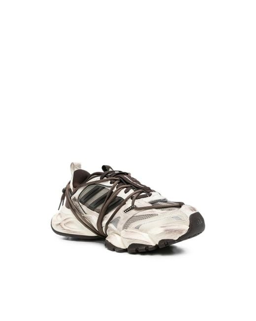 Adidas Multicolor Xlg Runner Deluxe 2.0 Distressed Panelled Sneakers for men