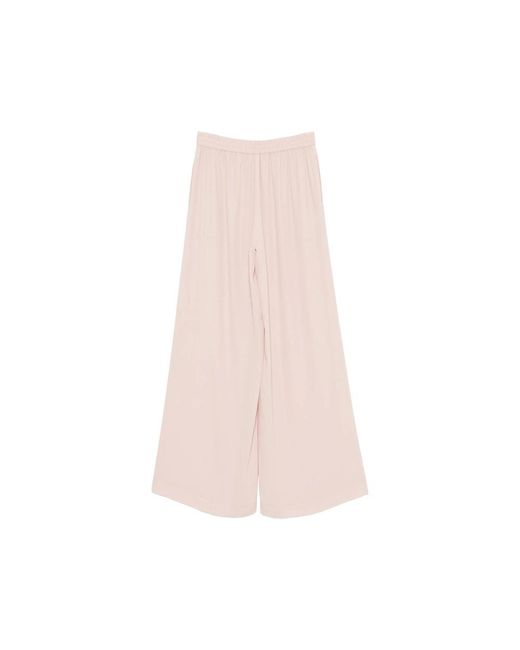 Gianluca Capannolo Pink Elasticated-Waist Trousers