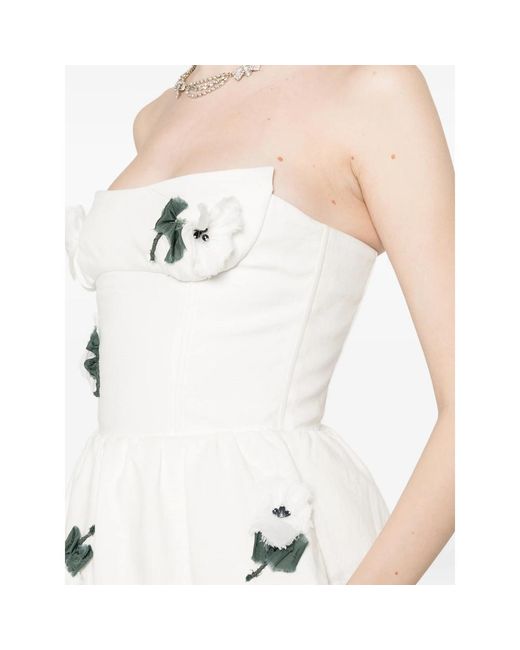 ShuShu/Tong White Dress Linen