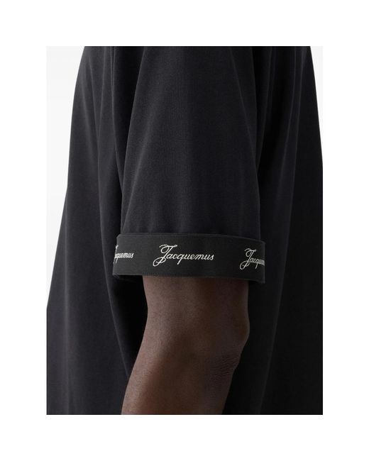 Jacquemus Black The Rond Carré T-Shirt for men