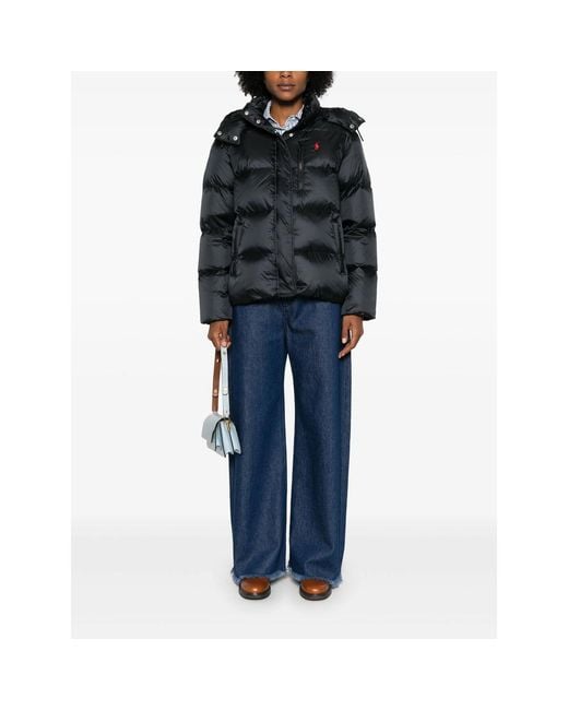 Ralph Lauren Black Quilted Puffer Jacket