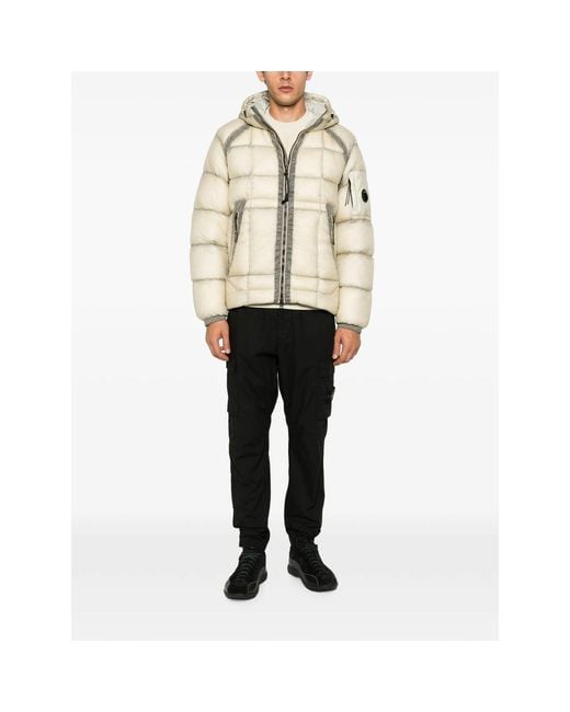 C P Company Natural C. P. Company Quilted Jacket for men