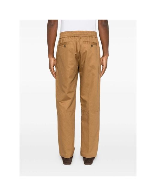 Myths Natural Elasticated-Waistband Trousers for men