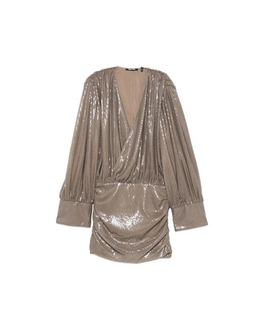 ROTATE BIRGER CHRISTENSEN Brown Dresses