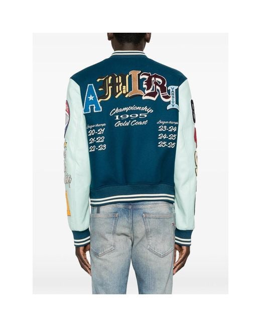 Amiri Blue Outerwears, Neutral for men