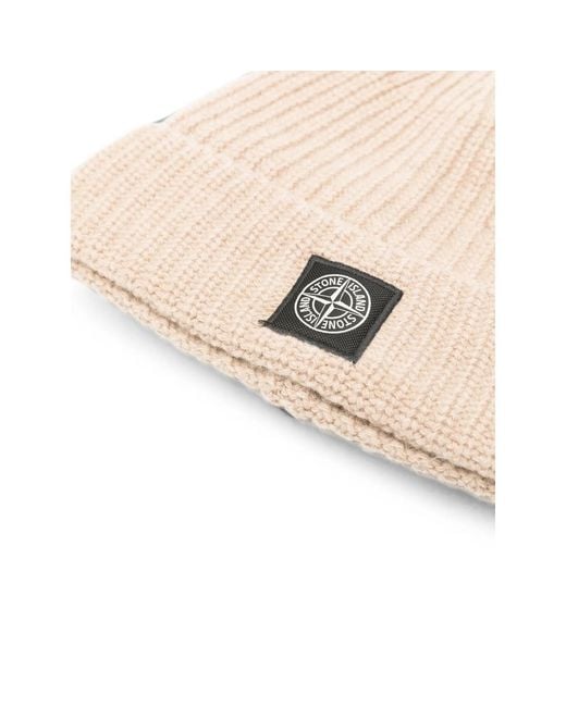Stone Island Natural Hats for men