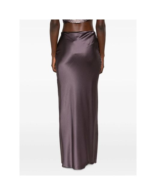 Cult Gaia Purple Chantel Maxi Skirt