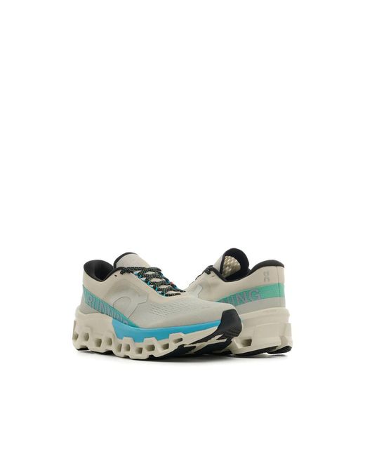 On Shoes Blue W Cloudmonster Sneakers