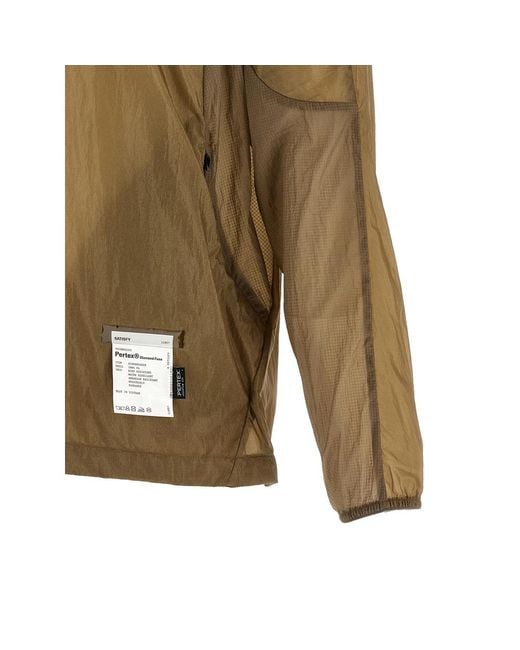 Satisfy Green Pertex Diamond Fuse Jacket for men