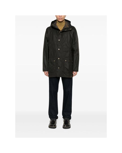 Barbour Black Outerwears for men