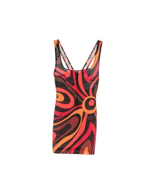 Emilio Pucci Red Dresses